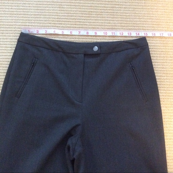 Talbots Straight Leg Stretch Pants Gray Size 8 - Picture 9 of 14